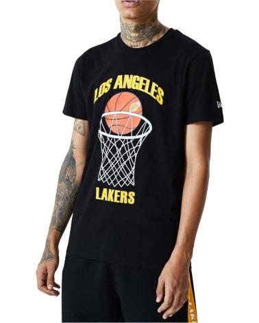 NEW ERA CAMISETA LOS ANGELES LAKERS NBA NEGRO