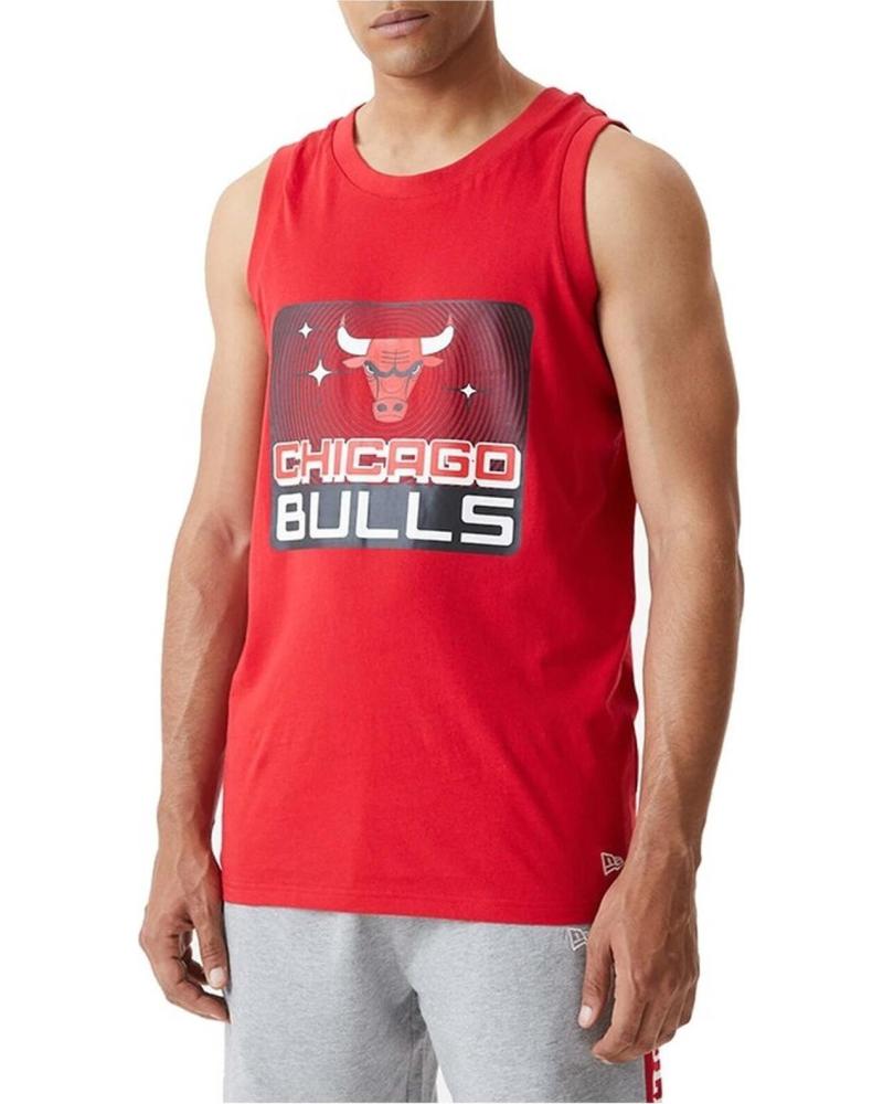 NEW ERA CAMISETA SIN MANGAS CHICAGO BULLS ROJA ROJO