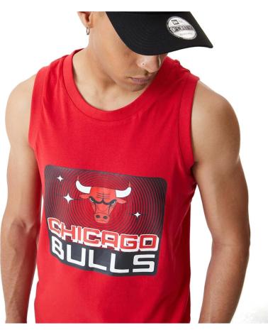 NEW ERA CAMISETA SIN MANGAS CHICAGO BULLS ROJA ROJO