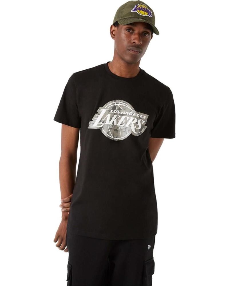 NEW ERA CAMISETA LOS ANGELES LAKERS NEGRA NEGRO