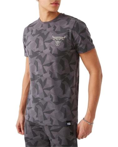 NEW ERA CAMISETA DE MANGA CORTA ESTAMPADA GRIS