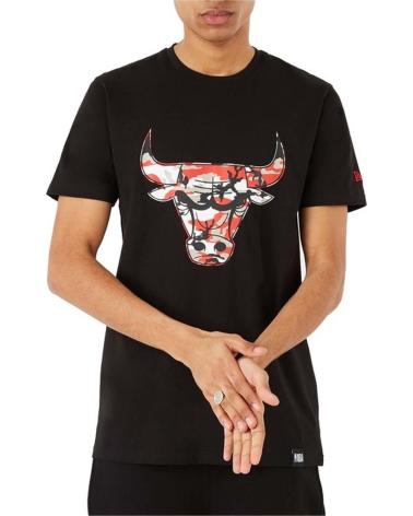 NEW ERA CAMISETA CHICAGO BULLS NEGRA NEGRO