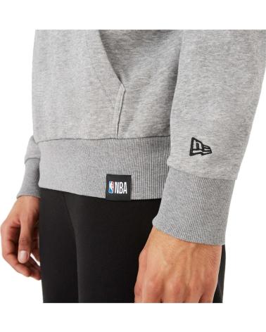 NEW ERA SUDADERA CON CAPUCHA 12869847 GRIS