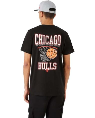 NEW ERA CAMISETA CHICAGO BULLS NEGRA NEGRO