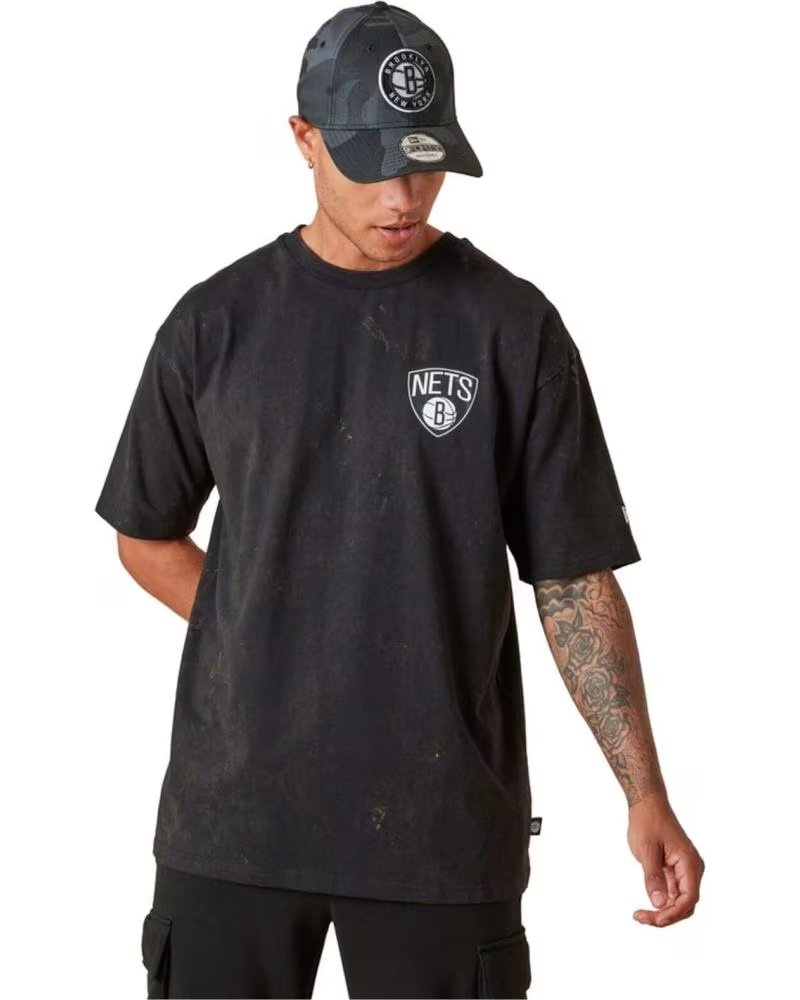 NEW ERA CAMISETA DE MANGA CORTA 13083863 EN PARA HOMBRE NEGRO