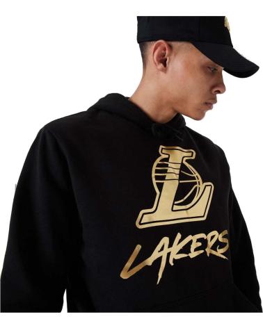 NEW ERA SUDADERA CON CAPUCHA 60292289 EN PARA HOMBRE NEGRO