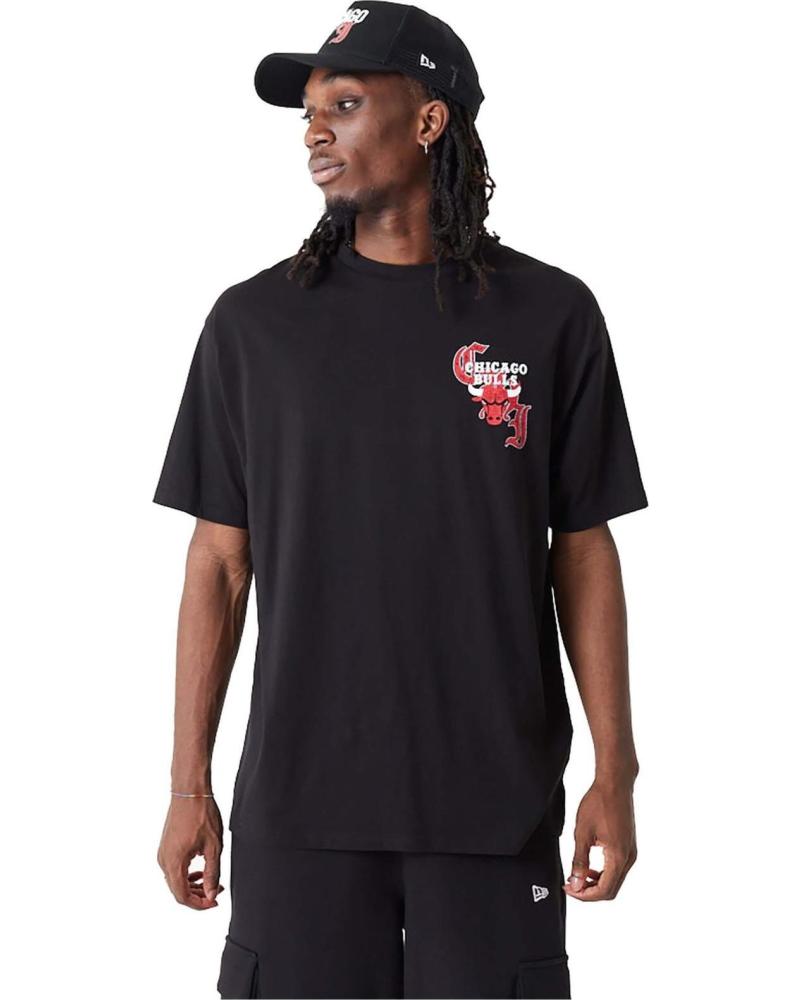 NEW ERA CAMISETA CHICAGO BULLS NEGRO