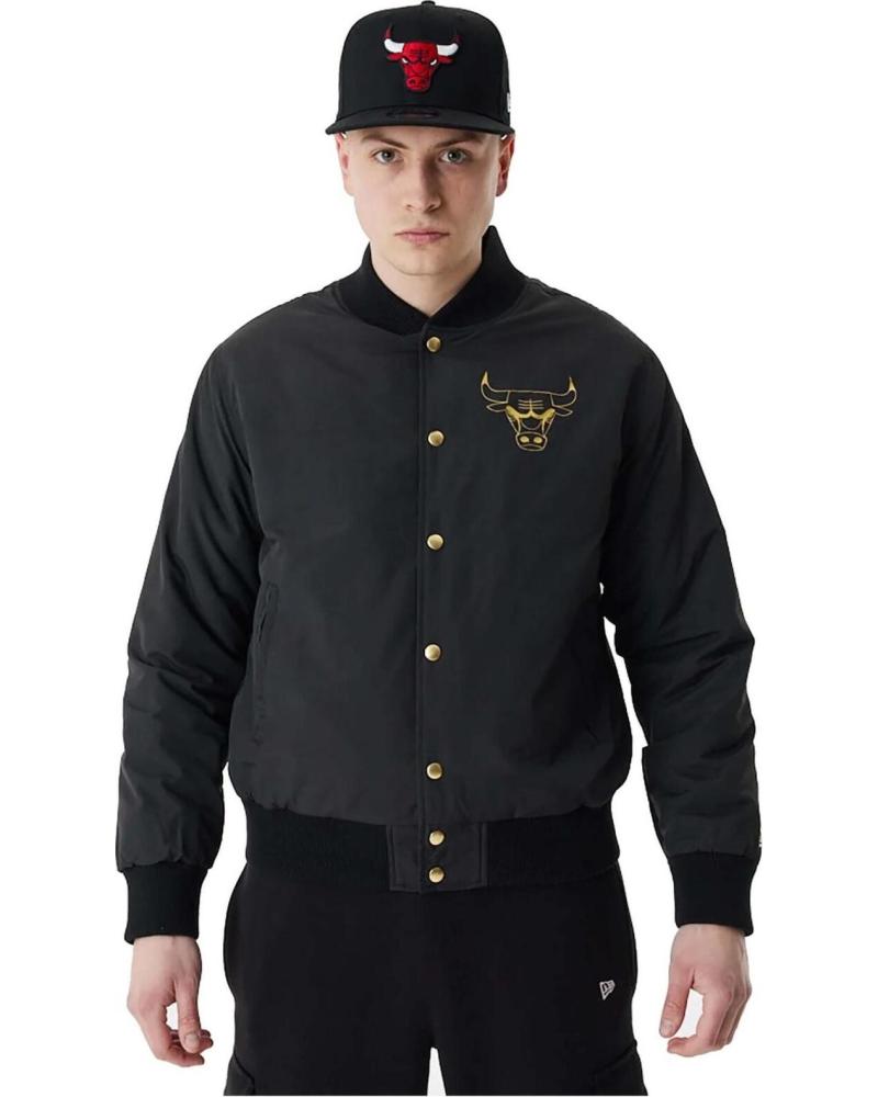 NEW ERA CHAQUETA CHICAGO BULLS NEGRO