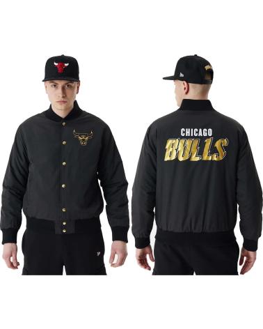 NEW ERA CHAQUETA CHICAGO BULLS NEGRO