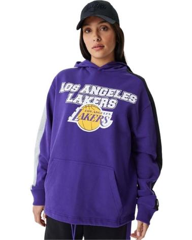NEW ERA SUDADERA CON CAPUCHA 60424463 EN PARA UNISEX MORADO