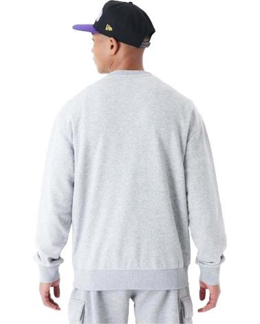 NEW ERA SUDADERA LOS ANGELES LAKERS GRIS UNISEX