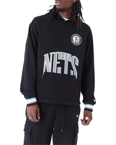 NEW ERA SUDADERA CON CAPUCHA 60435437 NETS UNISEX NEGRO