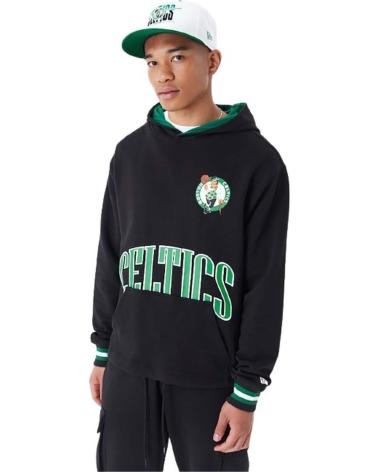 NEW ERA SUDADERA CON CAPUCHA BOSTON CELTICS NEGRO