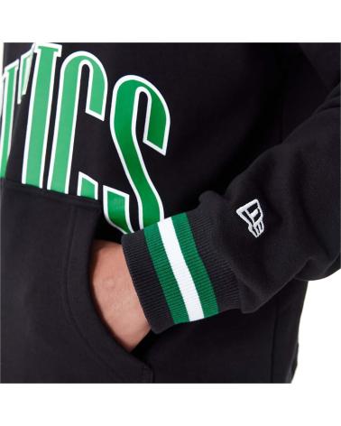 NEW ERA SUDADERA CON CAPUCHA BOSTON CELTICS NEGRO