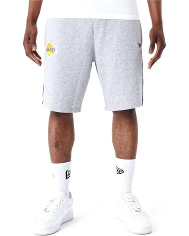 NEW ERA PANTALÓN CORTO LAKERS GRIS