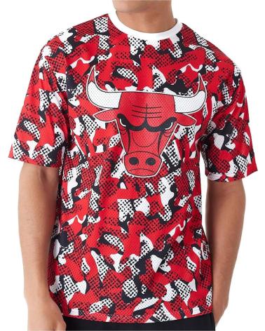 NEW ERA CAMISETA CHICAGO BULLS BALONCESTO RED ROJO