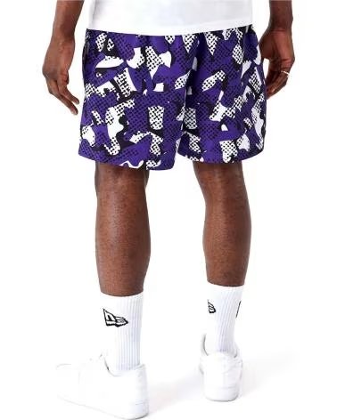 NEW ERA PANTALONCINI LOS ANGELES LAKERS VIOLA MORADO