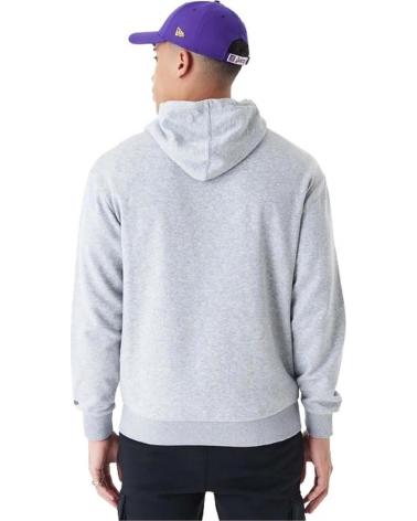 NEW ERA SUDADERA LOS ANGELES LAKERS CON CAPUCHA GRIS