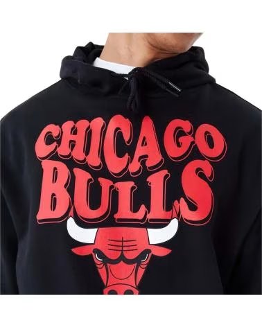 NEW ERA CHICAGO BULLS HOODIE NEGRO
