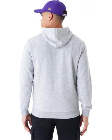 NEW ERA SUDADERA CON CAPUCHA LOS ANGELES LAKERS GRIS
