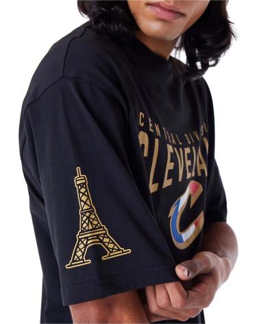 NEW ERA CAMISETA CLEVELAND 60546680 MANGA CORTA NEGRO
