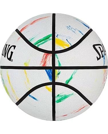SPALDING PALLONE DA PALLACANESTRO MARBLE SERIES 84397Z BLANCO