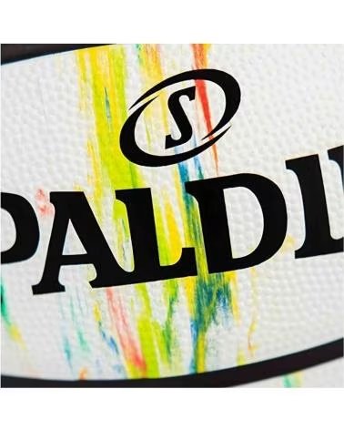 SPALDING PALLONE DA PALLACANESTRO MARBLE SERIES 84397Z BLANCO