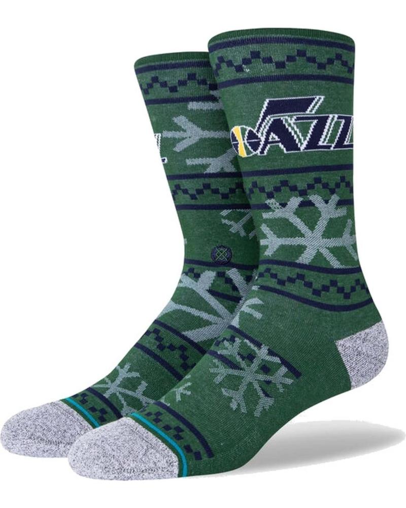 STANCE CALCETINES A545D21JAZ-GRN UNISEX ESTAMPADO NAVIDEÑO VERDE