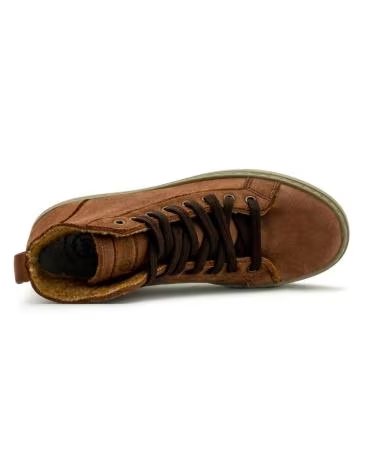 Botins de Mulher NATURAL WORLD VIEIRA NAPA 6180M BOTA MUJER NAPA MARRON CUERO