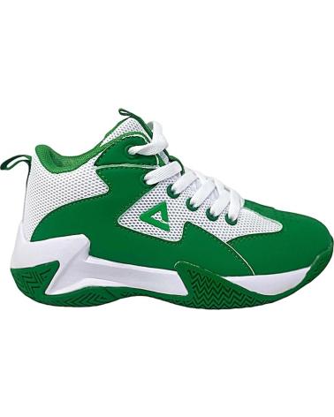 PEAK ZAPATILLAS DE BALONCESTO EK3920A-CELTICS EN PARA NINOS VERDE