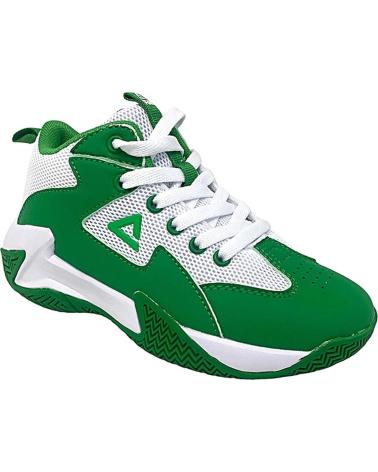 PEAK ZAPATILLAS DE BALONCESTO EK3920A-CELTICS EN PARA NINOS VERDE