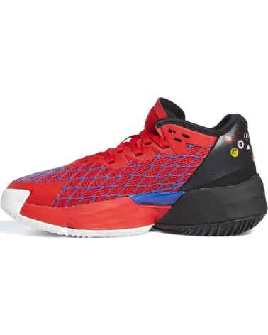ADIDAS ZAPATILLAS DE BALONCESTO HR1616 EN PARA NINOS UNISEX ROJO