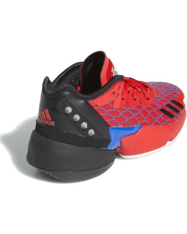 ADIDAS ZAPATILLAS DE BALONCESTO HR1616 EN PARA NINOS UNISEX ROJO