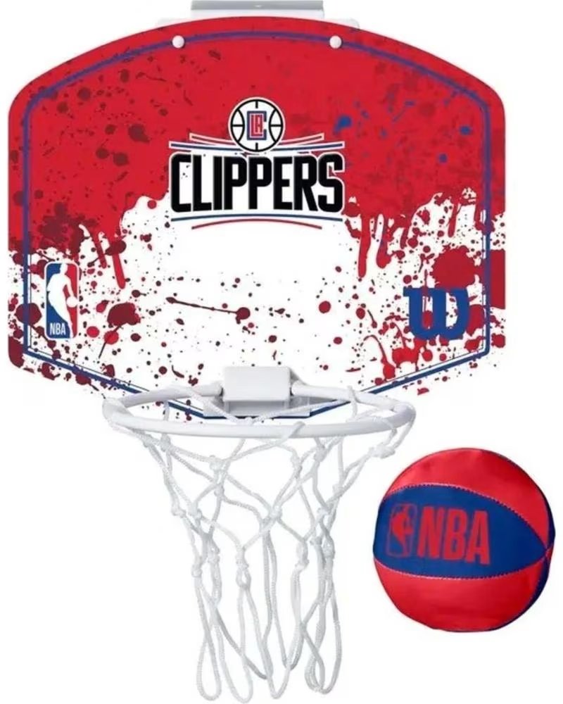 WILSON MINICANASTA DE BALONCESTO 501502 EN PARA NINOS UNISEX ROJO