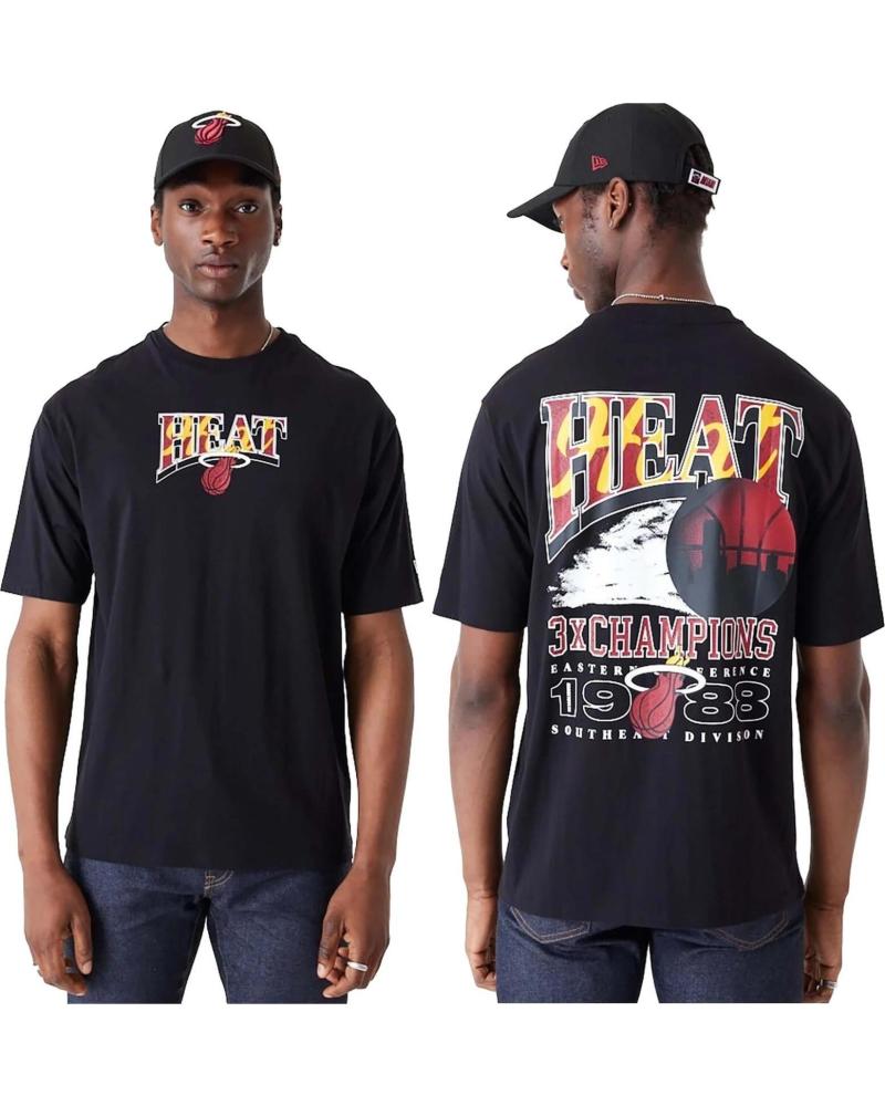 NEW ERA CAMISETA DE MANGA CORTA 60502567 EN PARA HOMBRE NEGRO