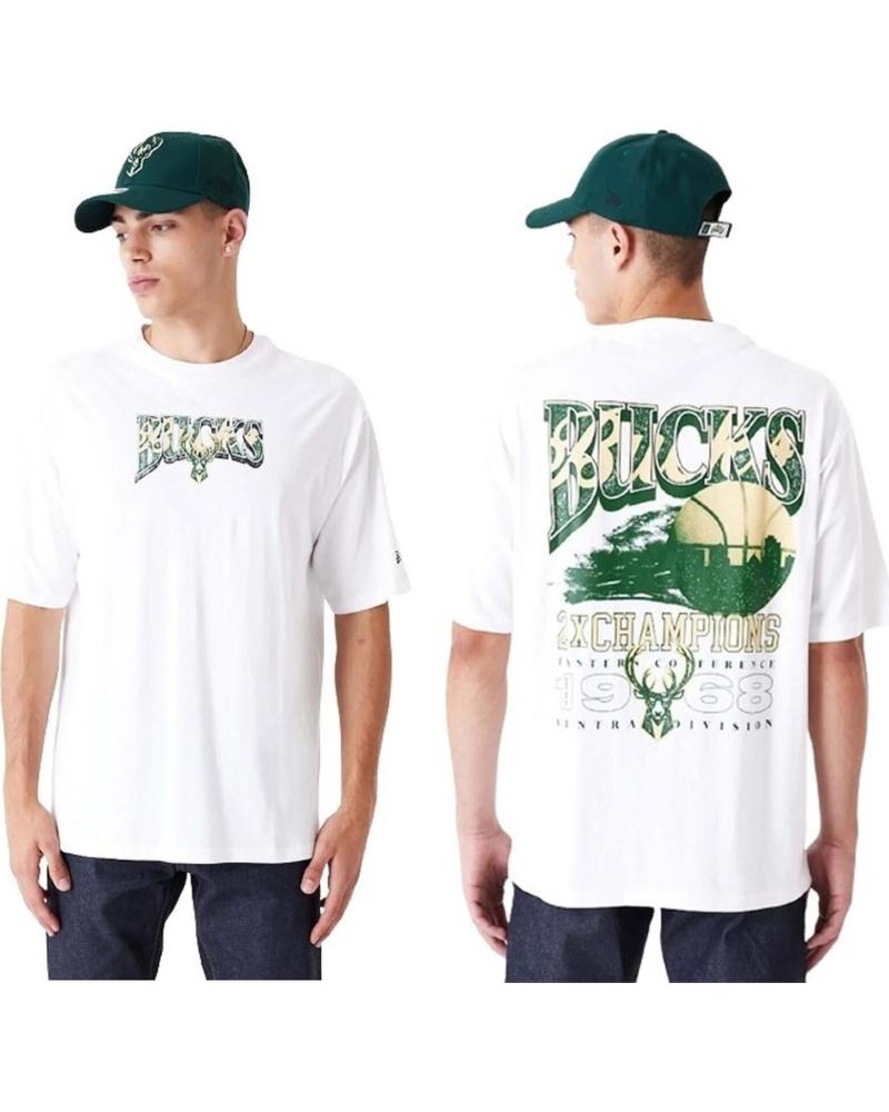 NEW ERA CAMISETA DE MANGA CORTA 60502572 EN PARA HOMBRE BLANCO