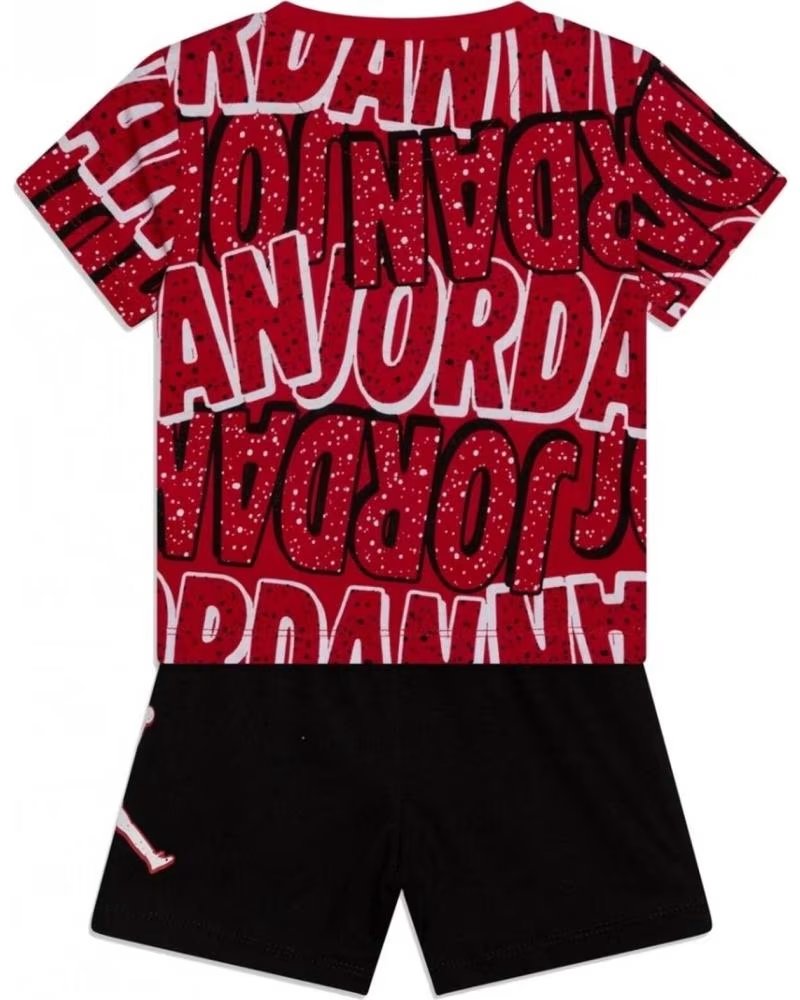 JORDAN CONJUNTO 85D198-023 PARA NIÑOS ROJO