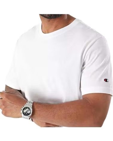 CHAMPION KURZARM-T-SHIRT 220267-WW001 FÜR HERREN BLANCO