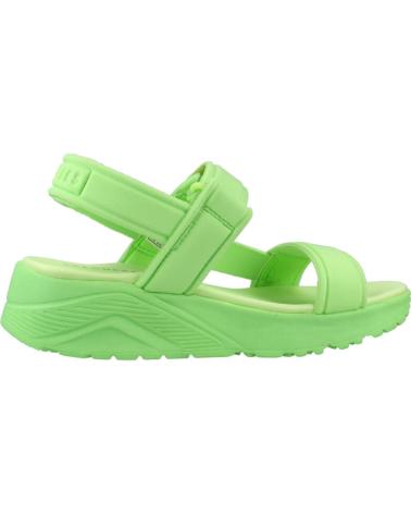 SKECHERS SANDALIAS UNO LITE SUNNY STAND VERDE LIMA LIME