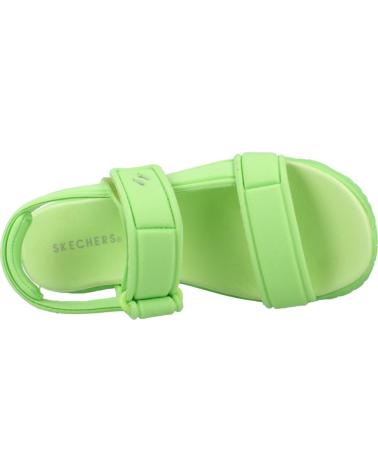 SKECHERS SANDALIAS UNO LITE SUNNY STAND VERDE LIMA LIME