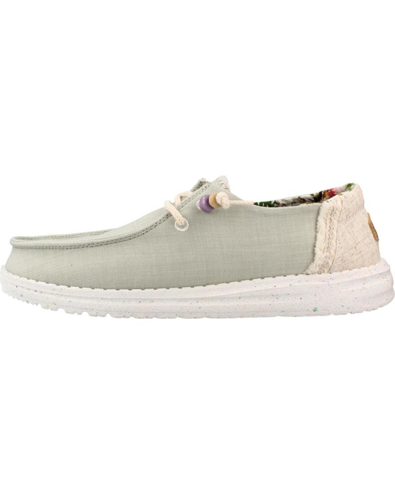 HEY DUDE ZAPATOS CASUAL MUJER MODELO 40071H VERDE SAGE