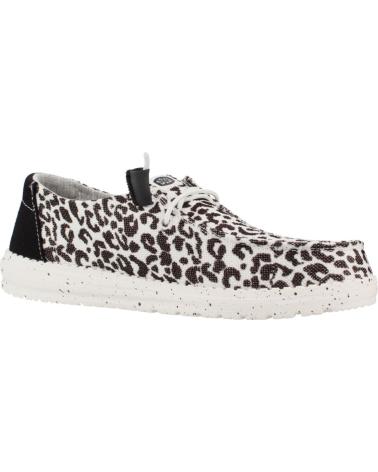 HEY DUDE ZAPATOS CASUAL MUJER 40735H ANIMAL PRINT BLKGRY