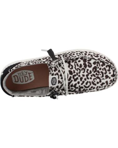 HEY DUDE ZAPATOS CASUAL MUJER 40735H ANIMAL PRINT BLKGRY