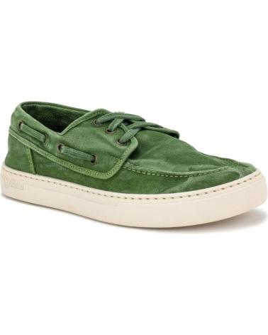 Scarpe per Uomo NATURAL WORLD 50-OLD QUERCIA-NAUTICO ENZ ALT OLIVA
