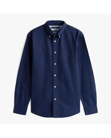 CAMISA TOMMY HILFIGER SOLID HERITAGE OXFORD 0G0