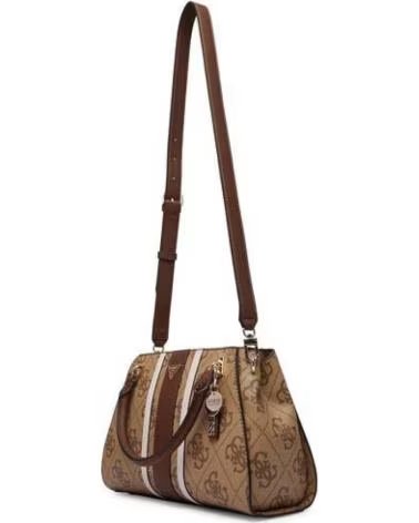 GUESS MALA SATCHEL NOELLE II LUXURY CASTANHO LGW