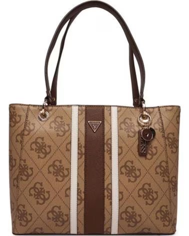 GUESS MALA TOTE NOELLE II LATE LOGO CASTANHO LGW