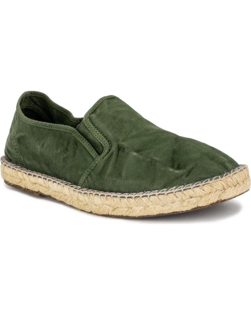 Sportivo per Uomo NATURAL WORLD 50-OLD CAPRI-SLIPON YUTE ENCIM KAKI