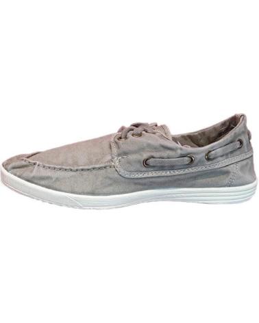Sapatos de Homem NATURAL WORLD 303E H - 48 OLD ELBRUS NAUTICO ENZIMATI GRIS CLARO
