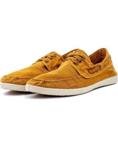 Zapatos de Hombre NATURAL WORLD 303E H - 48 OLD ELBRUS NAUTICO ENZIMATI CUERO